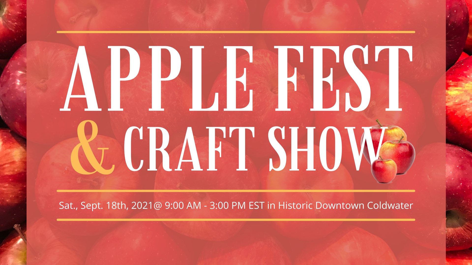 Apple Fest & Craft Show Coldwater Country